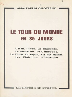 cover image of Le tour du monde en 35 jours